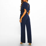 Aurosa Jumpsuit – Stylish Chic Jumpsuit with Lace-Up Waist