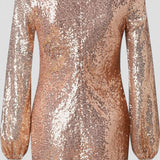 Aurosa Dress – Elegant Glitter Dress for Special Occasions