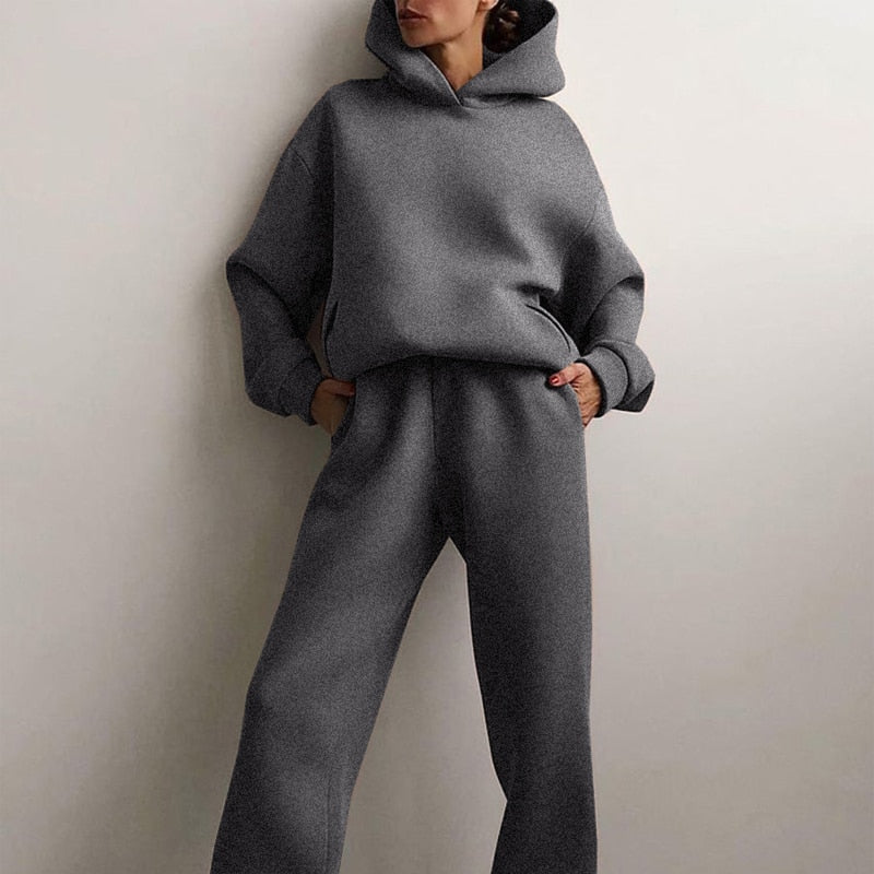 Aurosa Jogger Set – Comfortable Oversized Jogger Set for Relaxed Days