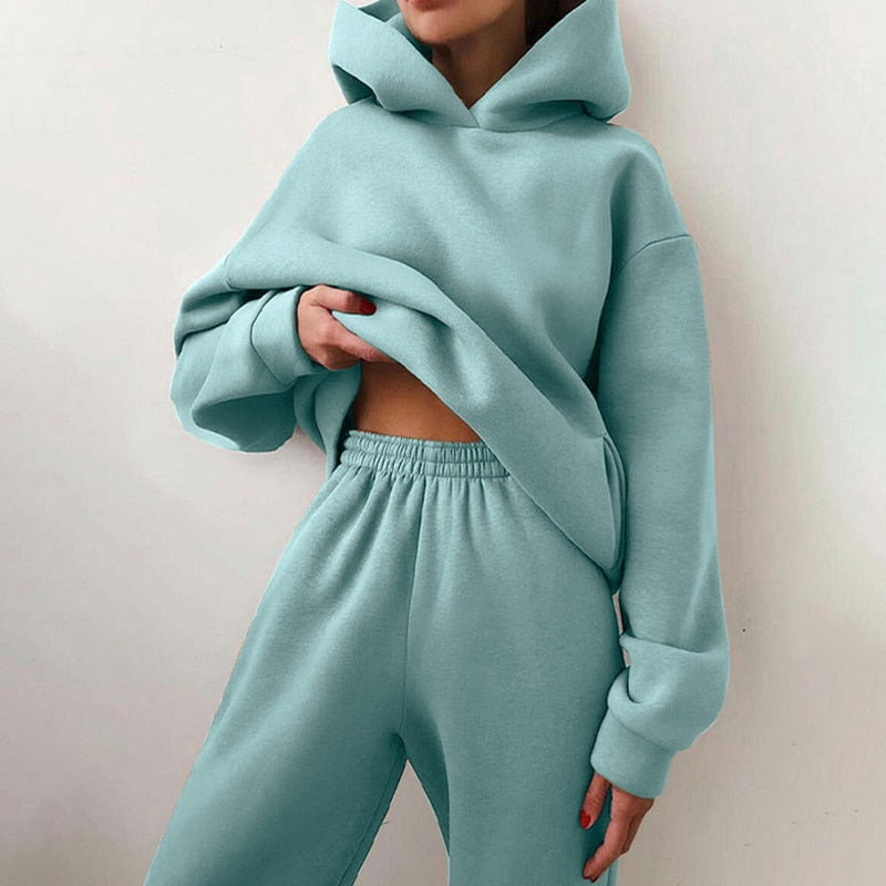 Aurosa Jogger Set – Comfortable Oversized Jogger Set for Relaxed Days